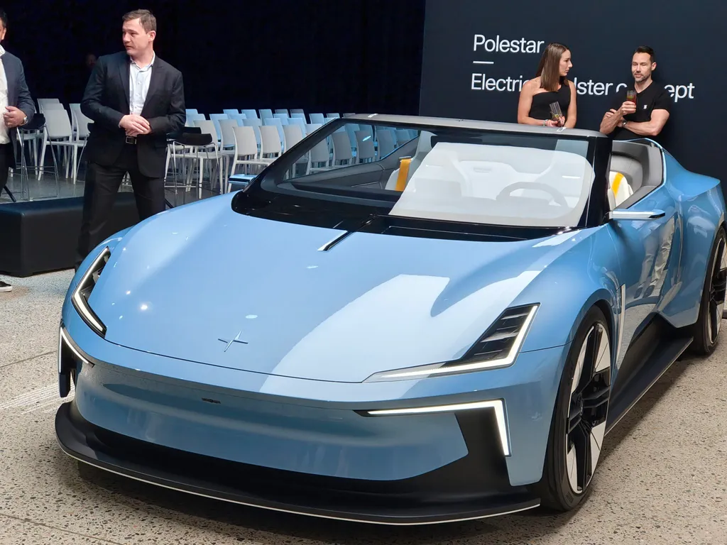 Polestar showcases roadster concept car and sustainability goals