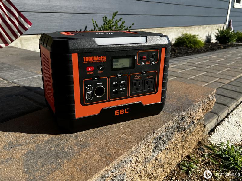 EBL Voyager 1000 portable power station review