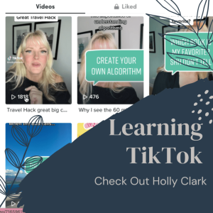 Learning from Holly Clark on TikTok