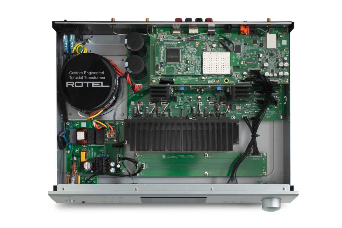 Rotel S14 angle view