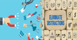 Aim at Your Desired Market or Target - Adjust Your Trajectory, Eliminate Distractions and Detractors